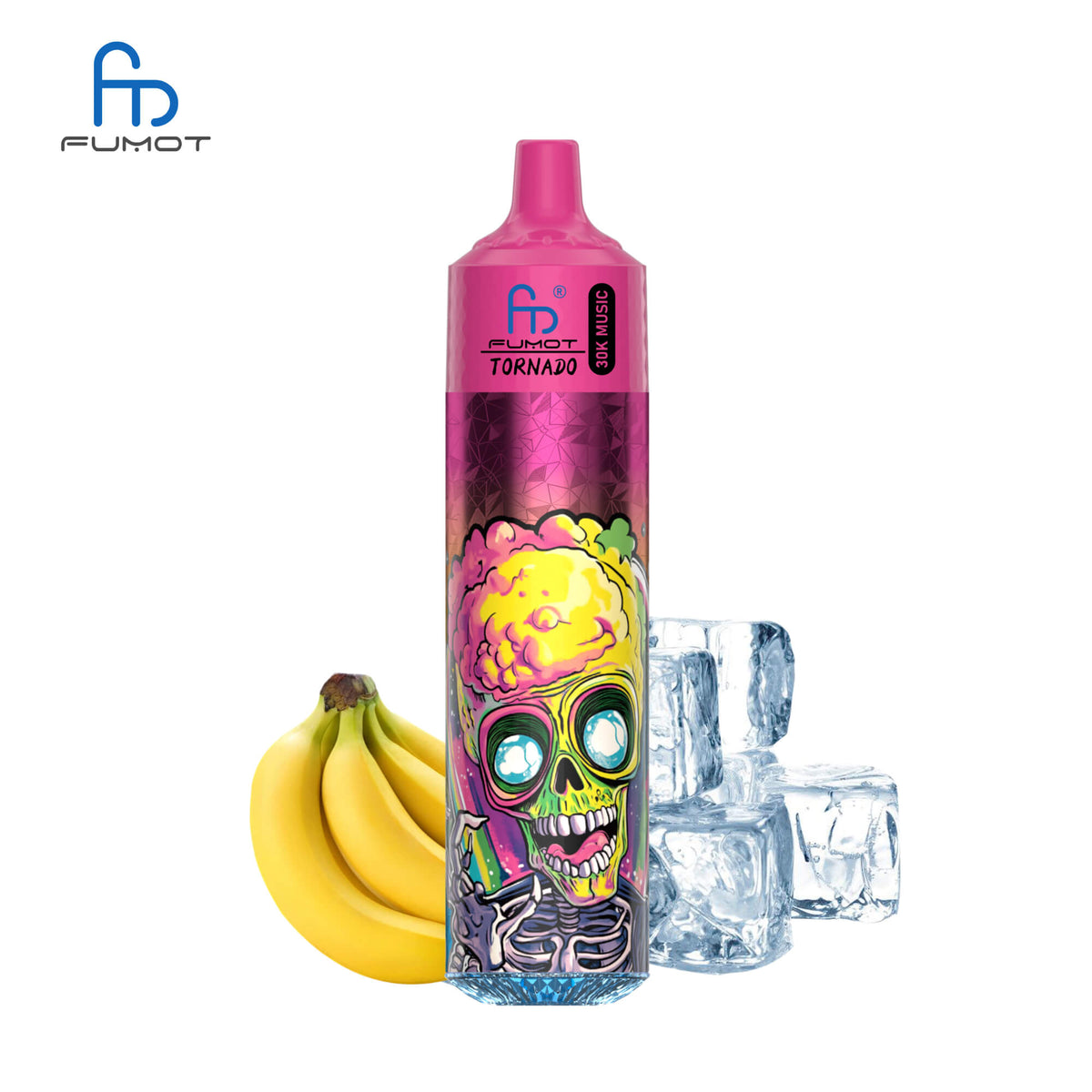 długotrwały smak e-papierosa, 30000 buchów vaping, smak vape bez spadku jakości, radosny vaper - RandM Tornado 30000 | 30+ Smaków | 15,30€