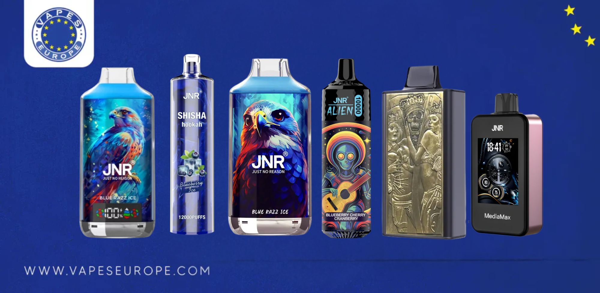 Experience the JNR Vapes Collection Like Never Before Experience the JNR Vapes Collection Like Never Before
